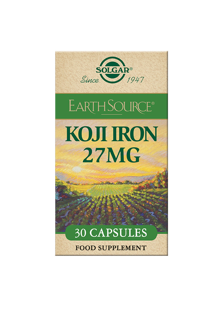 eske med koji jern fra solgar