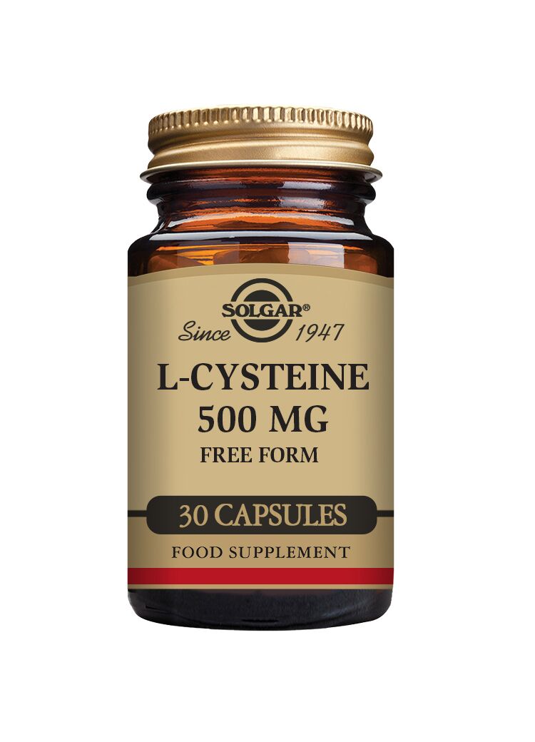 Kosttilskudd fra solgar, L-cysteine 500mg