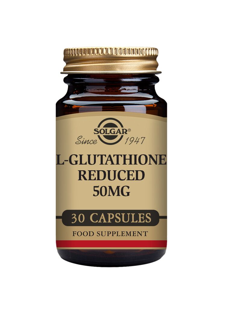 Kosttilskudd fra solgar, L-glutathione reduced 50mg