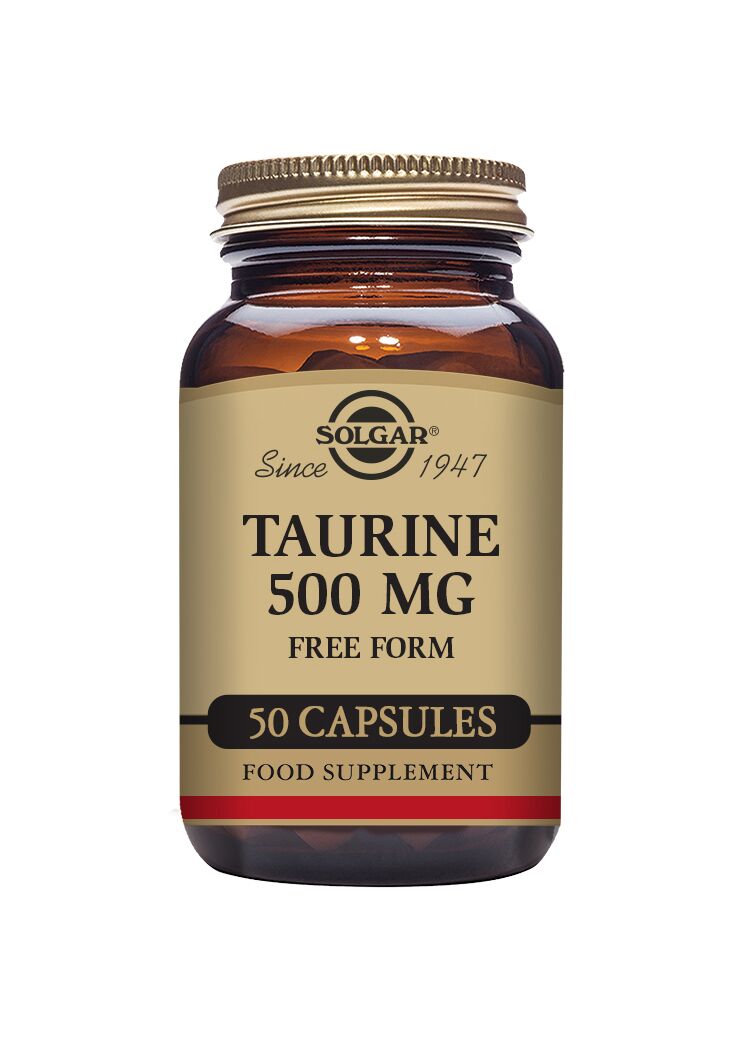 Kosttilskudd fra solgar med taurine 500mg