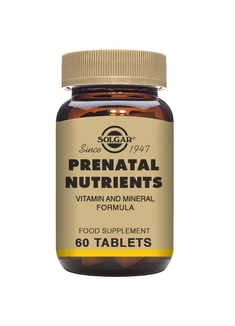 Kosttilskudd fra solgar med prenatal nutrients