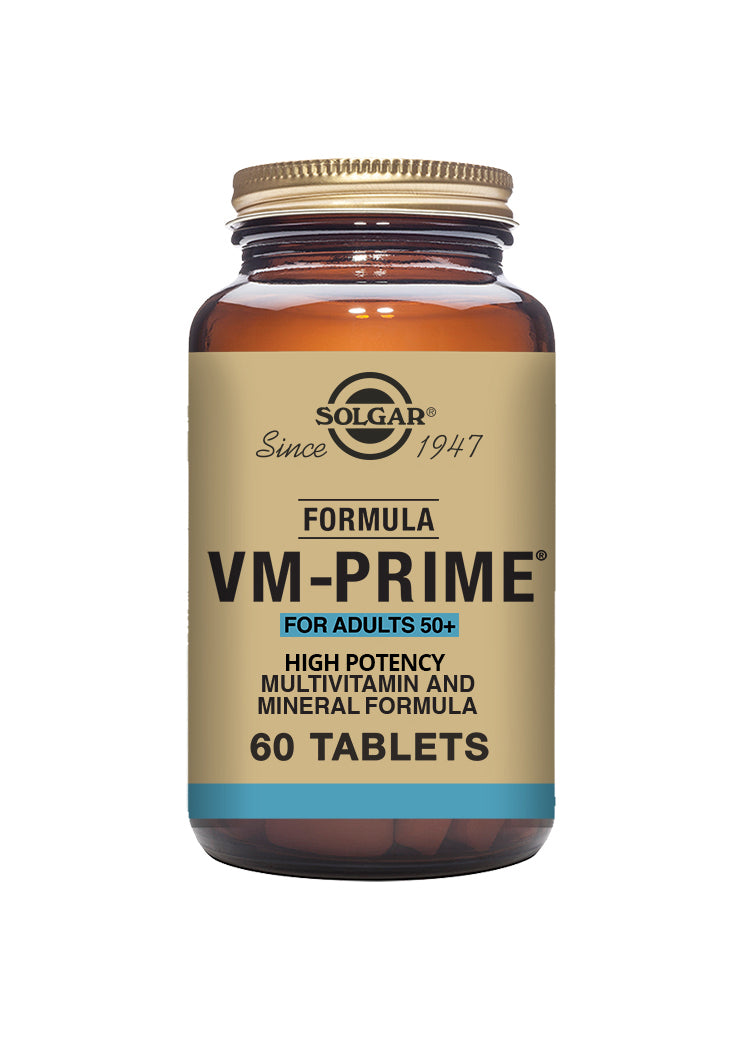 Kosttilskudd fra solgar, formula multivitamin prime for voksne 50+
