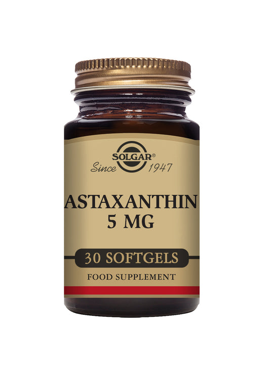 Kosttilskudd fra Solgar med Astaxanthin