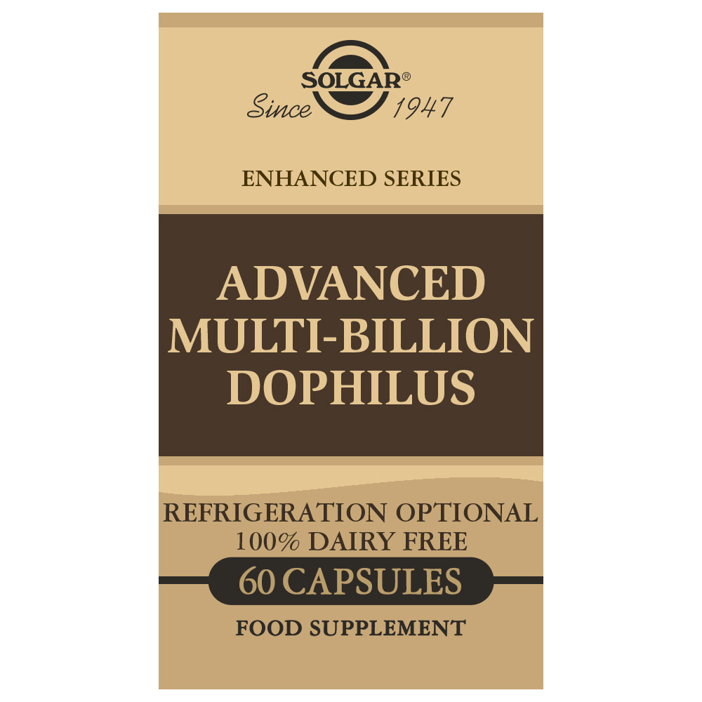 Kosttilskudd fra Solgar, Advanced multi-billion dophilus