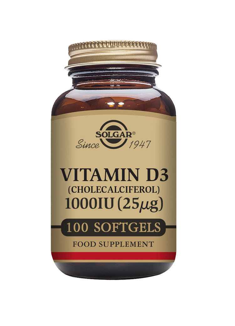 Kosttilskudd fra solgar med vitamin D3 1000