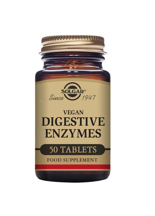 Kosttilskudd fra solgar, vegan digestive enzymes