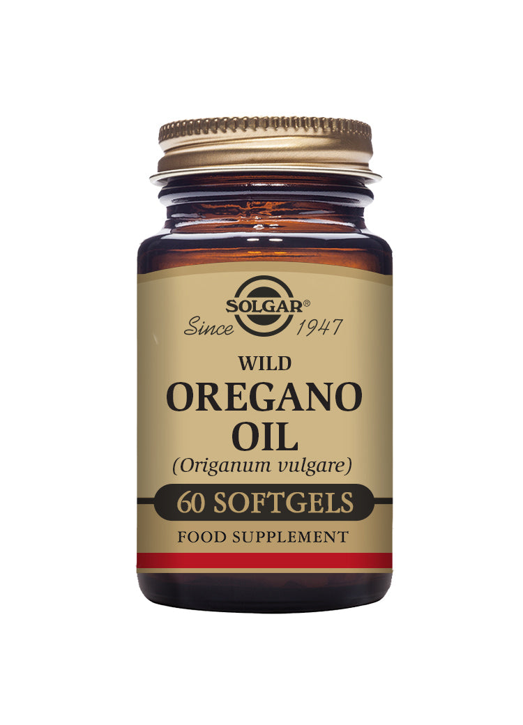 Kosttilskudd fra Solgar med wild oregano oil