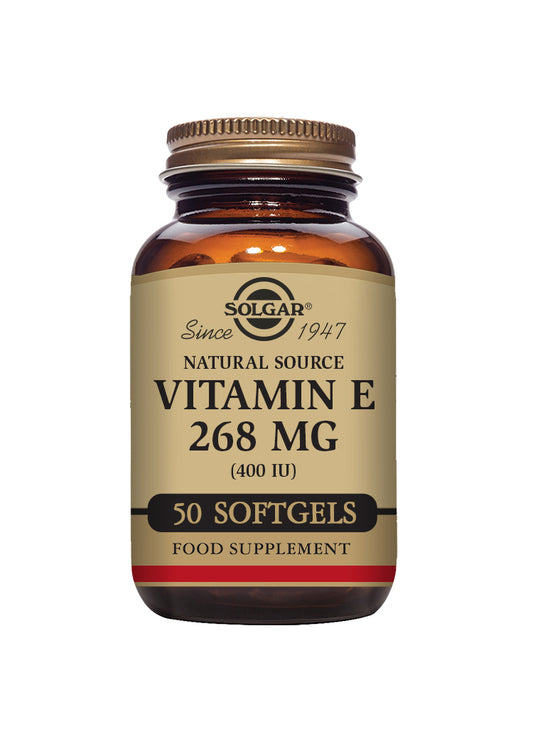 Kosttilskudd fra solgar med vitamin E 268mg 400IU