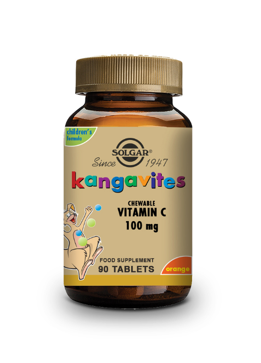 kangavites vitamin c for barn av solgar